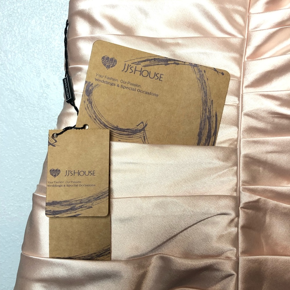 JJ’S HOUSE Pearl Pink Ruched layers bling strap 4 - Picture 10 of 16